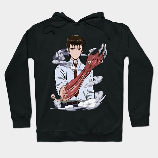 Parasyte - Shinichi Hoodie by mounier